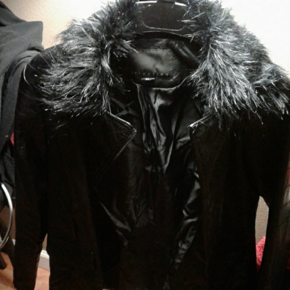 Jacket with fur