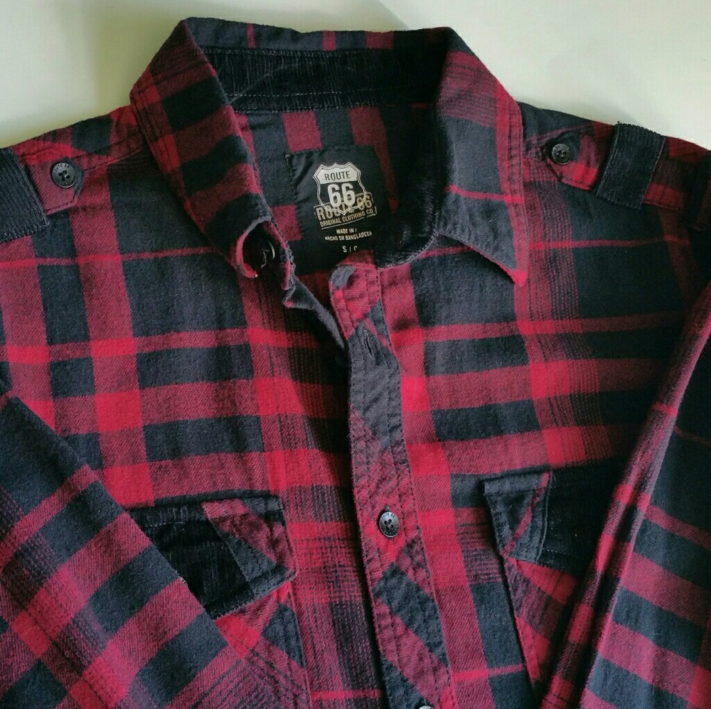 Men's Route 66 shirt size small new with tags
