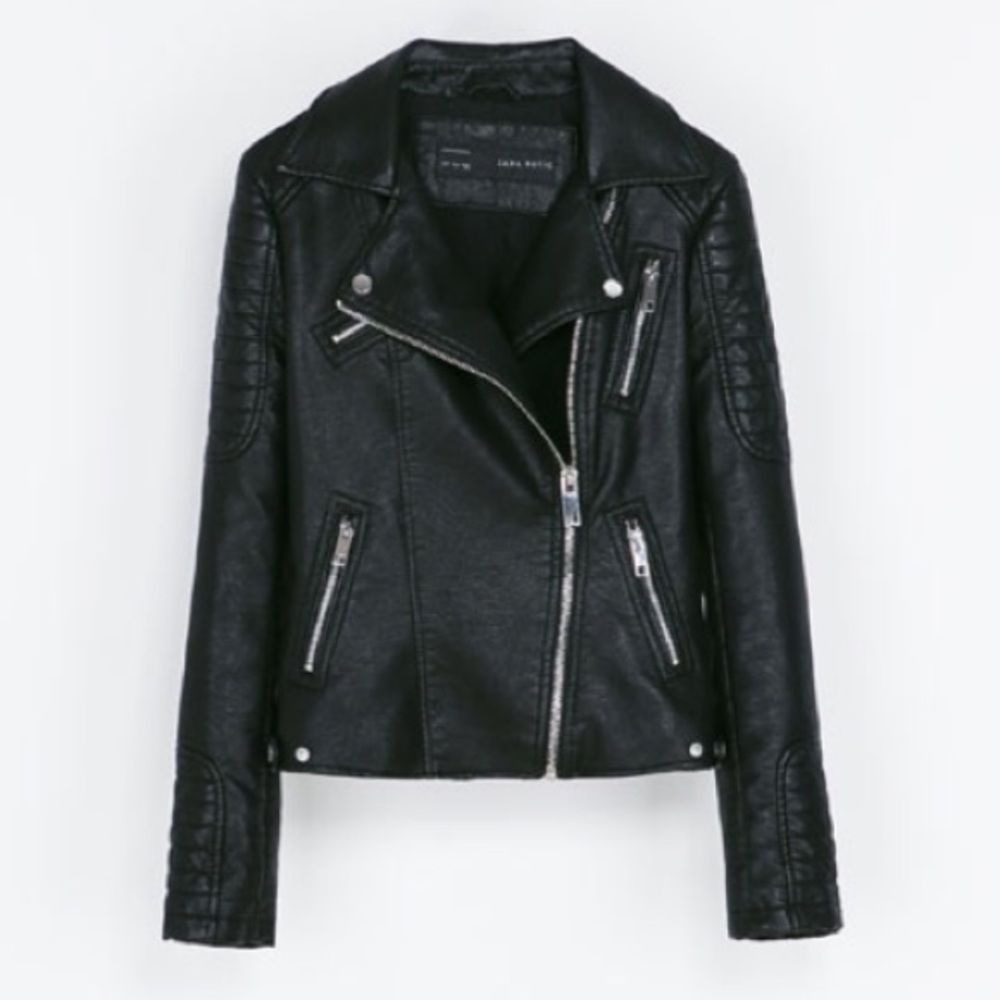 Zara Moto Leather Jacket