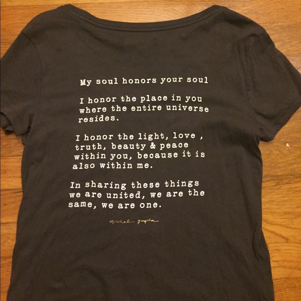 Spiritual gangster t-shirt, beautiful message