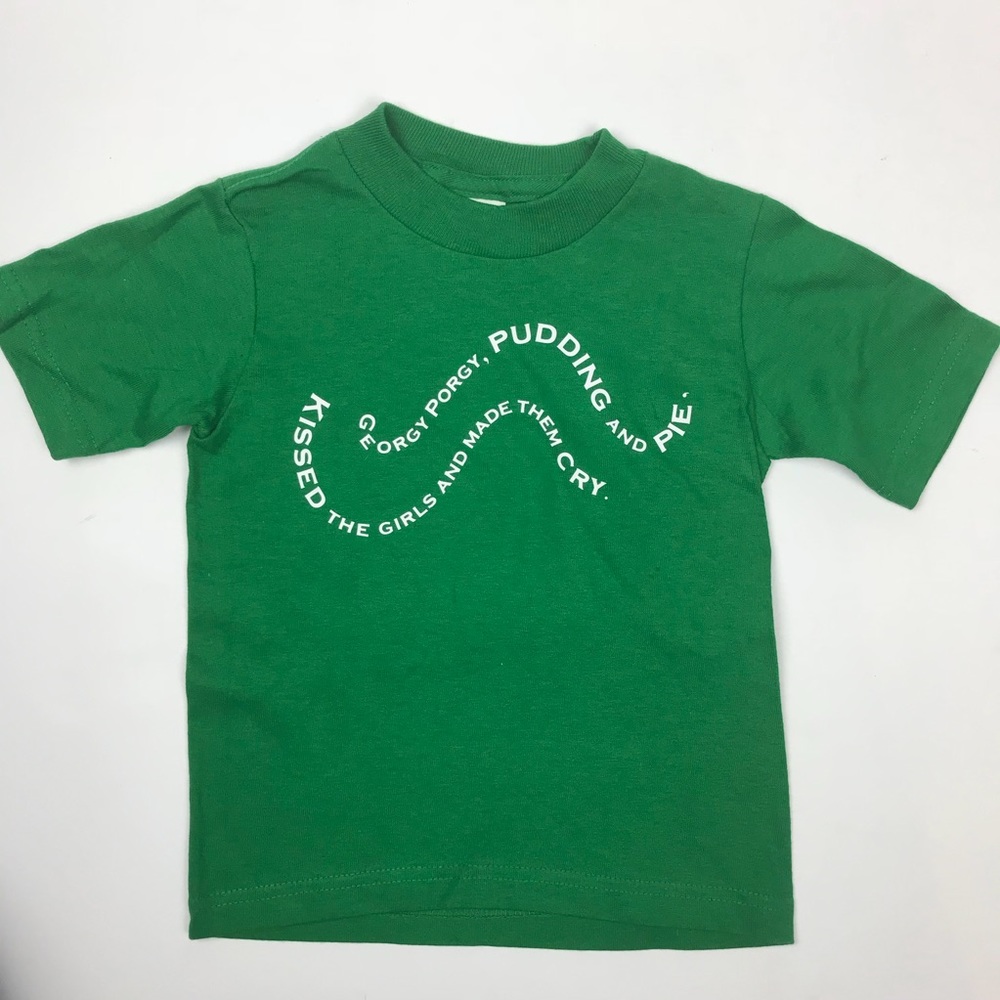 Toddler 2T Kelly Green Nursery Rhyme Tshirt NWOT
