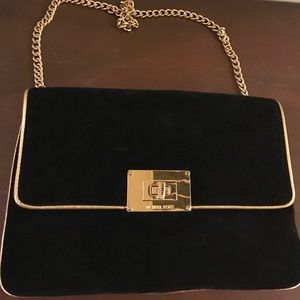 Michael Kors Suede Evening Purse