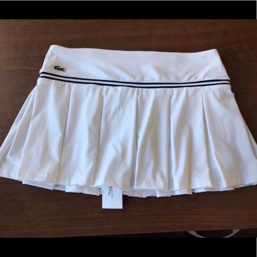 Lacoste Tennis Skirt Size 4 with tags