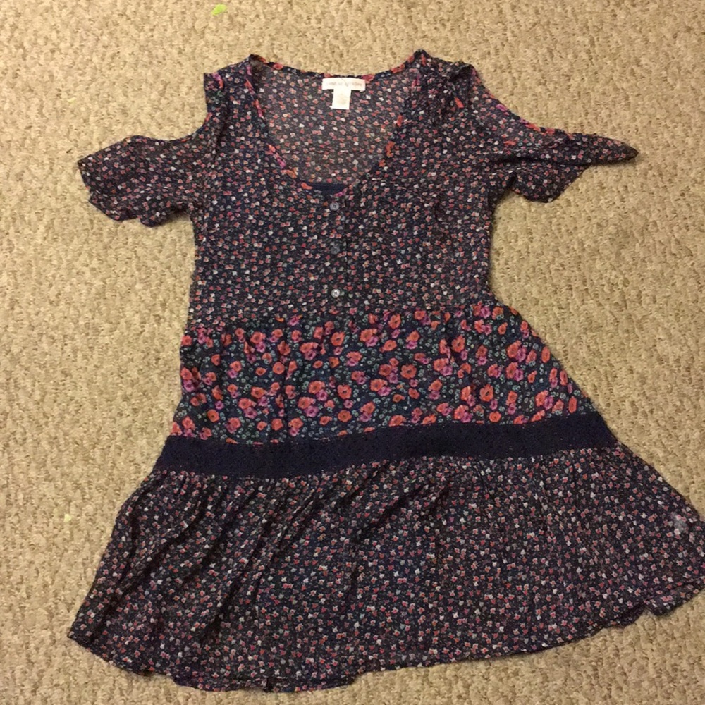 Fun sheer, short, summer dress