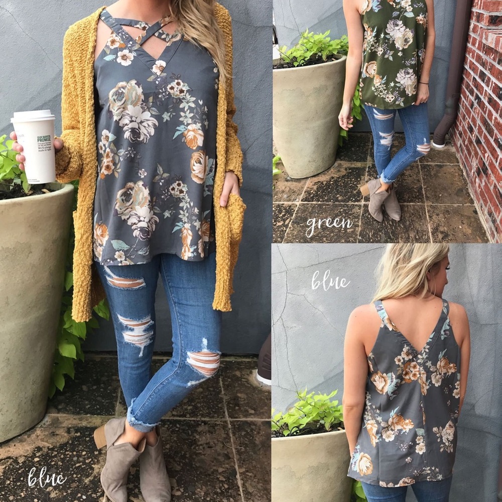 Boutique Floral Top