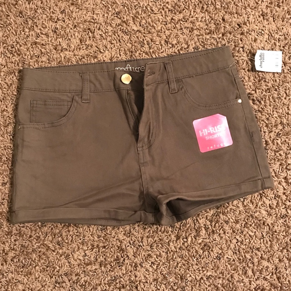 Olive shorts