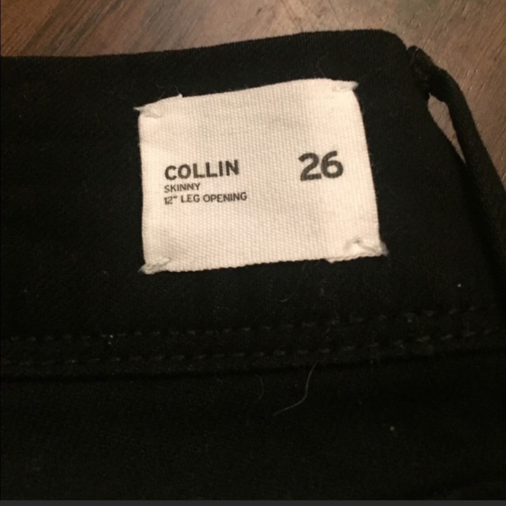 Hudson Jeans Collin Black Size 26