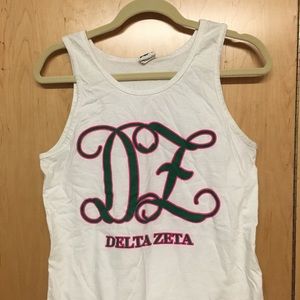 DZ white tank top