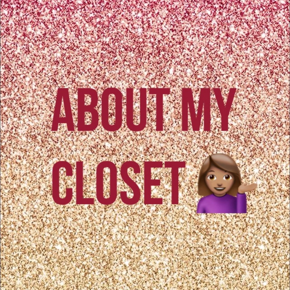 About My Closet--HAPPY POSHING--