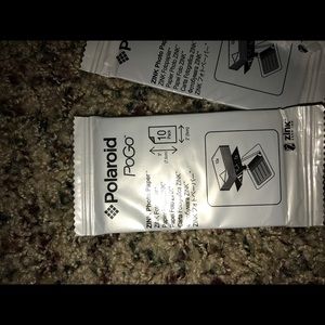 POLAROID zink paper!