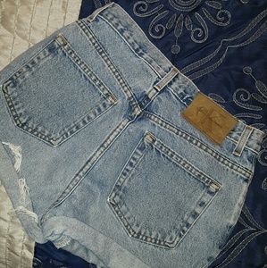 Vintage calvin klein denim shorts