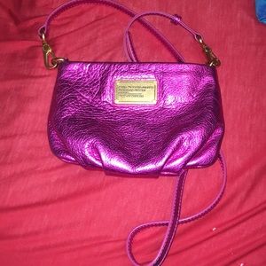 Metallic Pink Marc Jacobs Cross Body