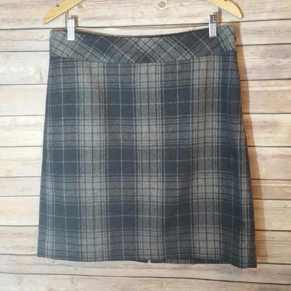 Eddie Bauer Wool Blend Skirt