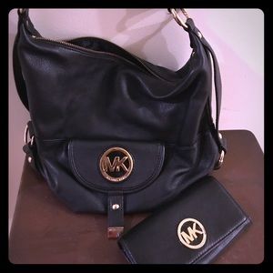 Michael Kors Fulton Bag and matching wallet