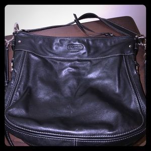 Soft leather Coach Dual function bag