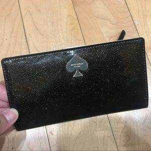 Today only sale! Black Kate Spade Stacy Wallet