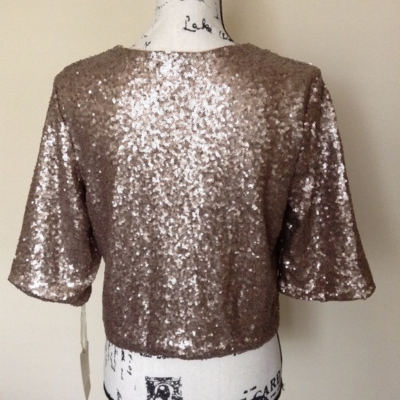 Sandiva sequined bolero jacket - Picture 2 of 3