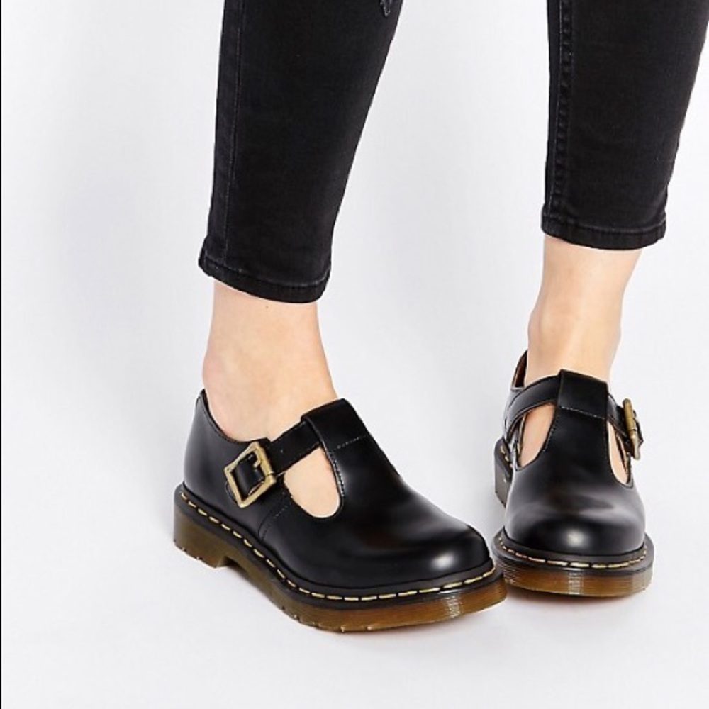 Dr. Martens Core Polley T-Bar Flat Shoes