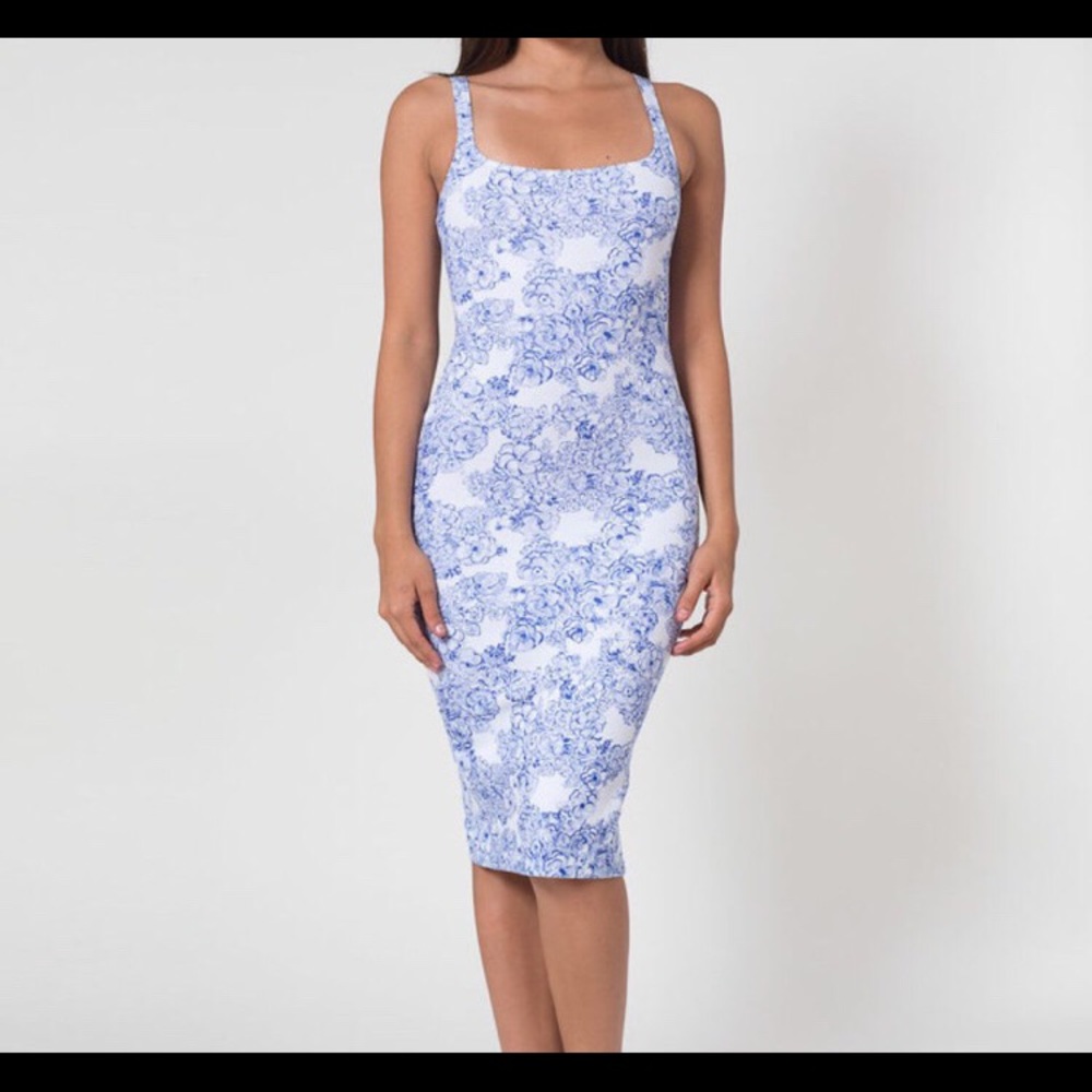 American Apparel Ponte Tank Dress