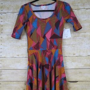 NWT LuLaRoe Nicole New Dress Size XS