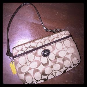Coach wristlet