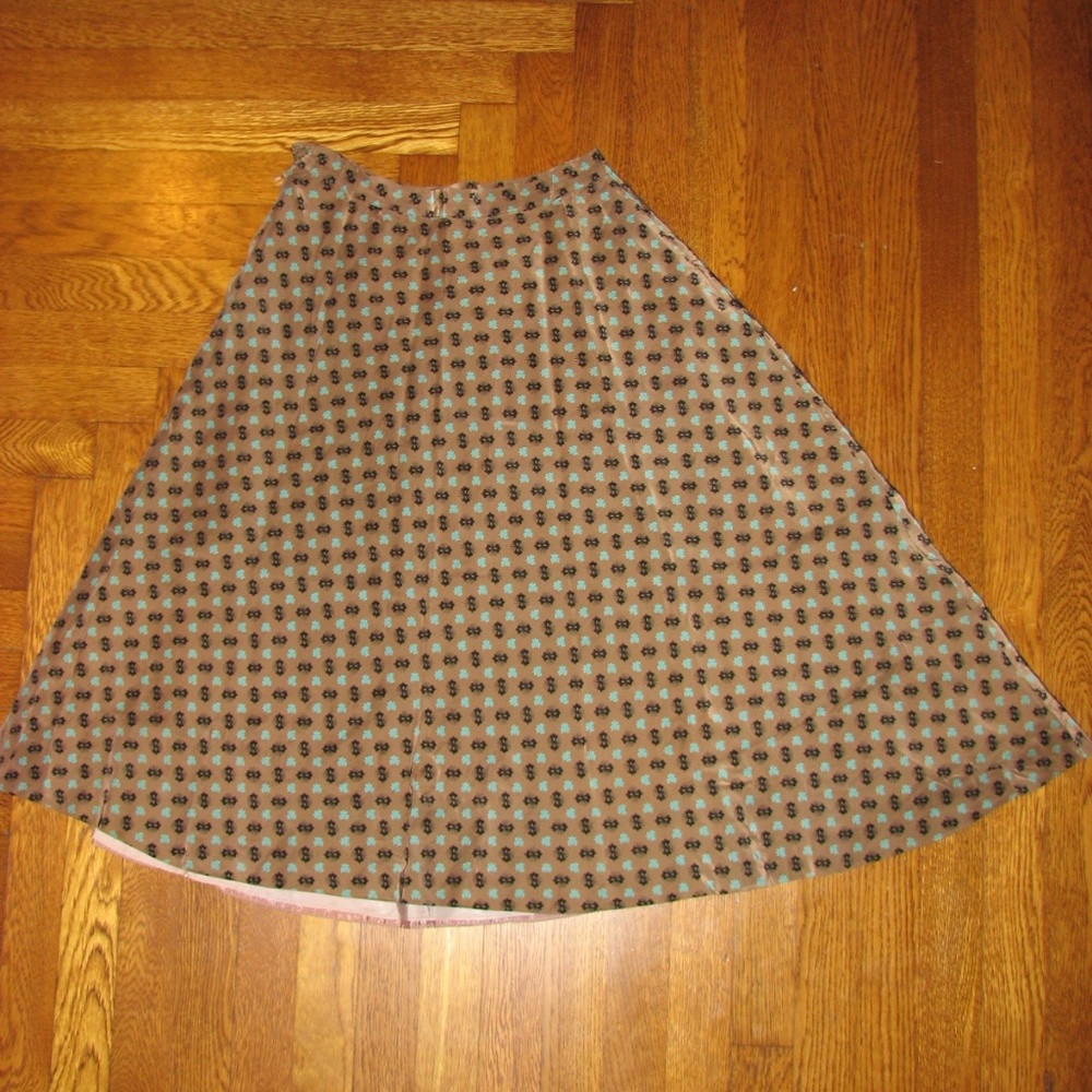 Vintage Plaid Skirt