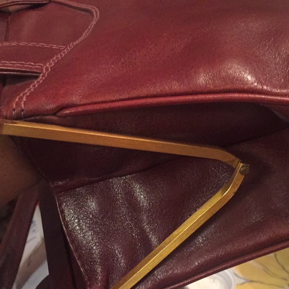 Vintage Creazioni Maclar Leather Handbag - Picture 6 of 7