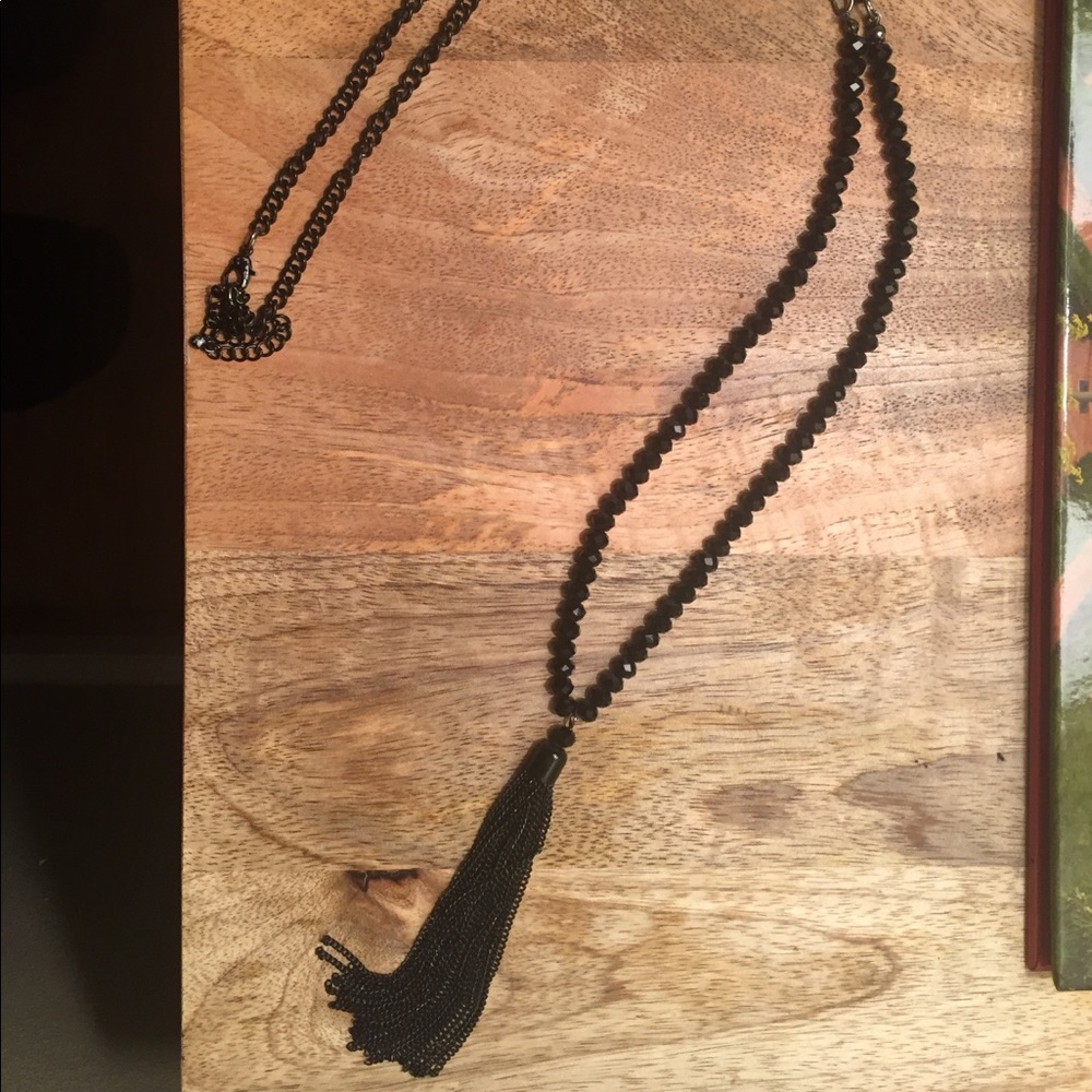 Black necklace