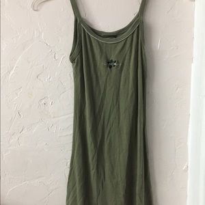 Olive Green O'Neill Dress