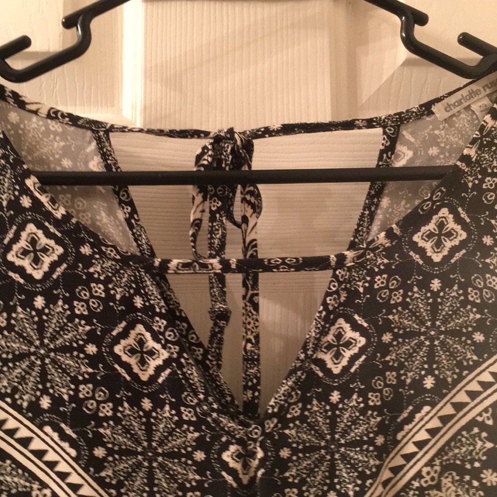 BOHO PRINT ROMPER - Picture 3 of 3