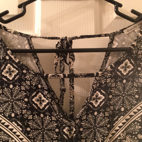 BOHO PRINT ROMPER - Picture 3 of 3