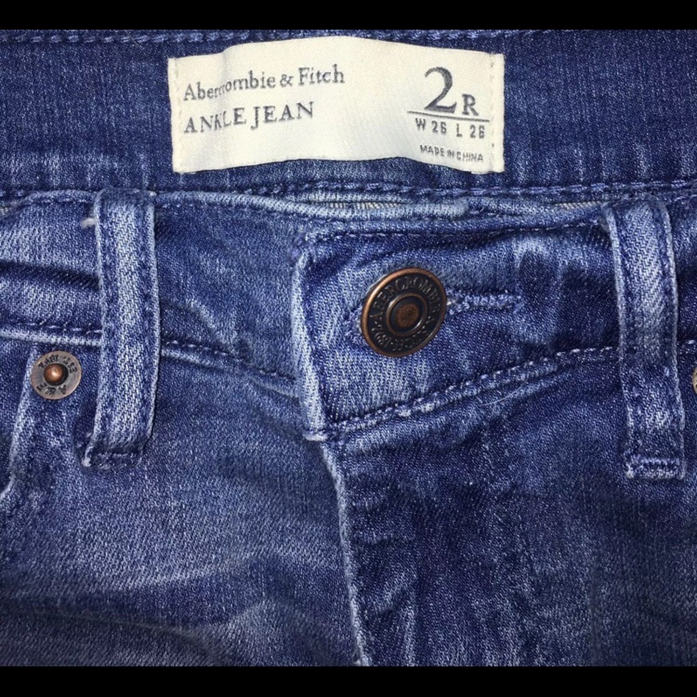 Abercrombie Crop Skinny Jeans