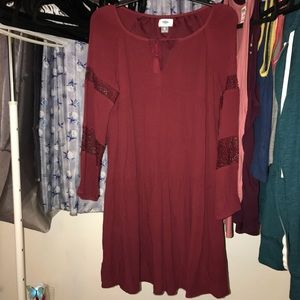 Brand New Burgundy Dress from Old Navy