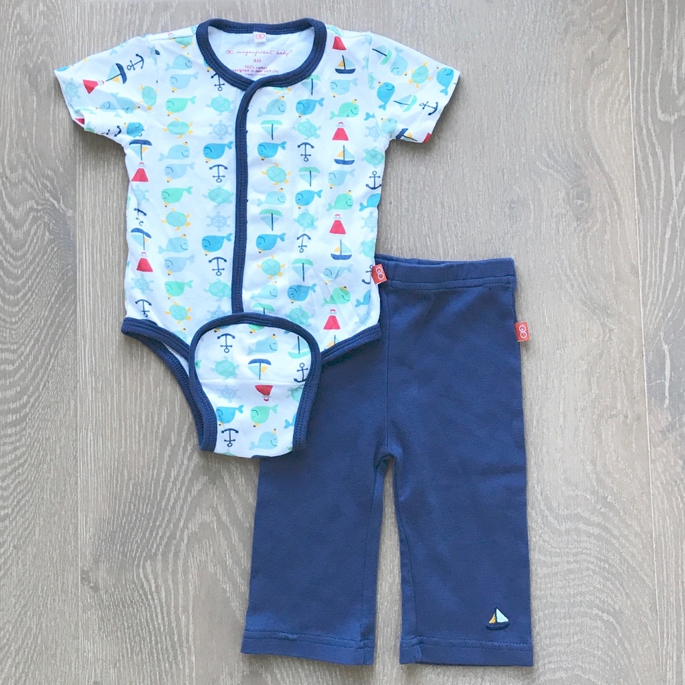 Magnificent Baby Matching Onsie and Pants