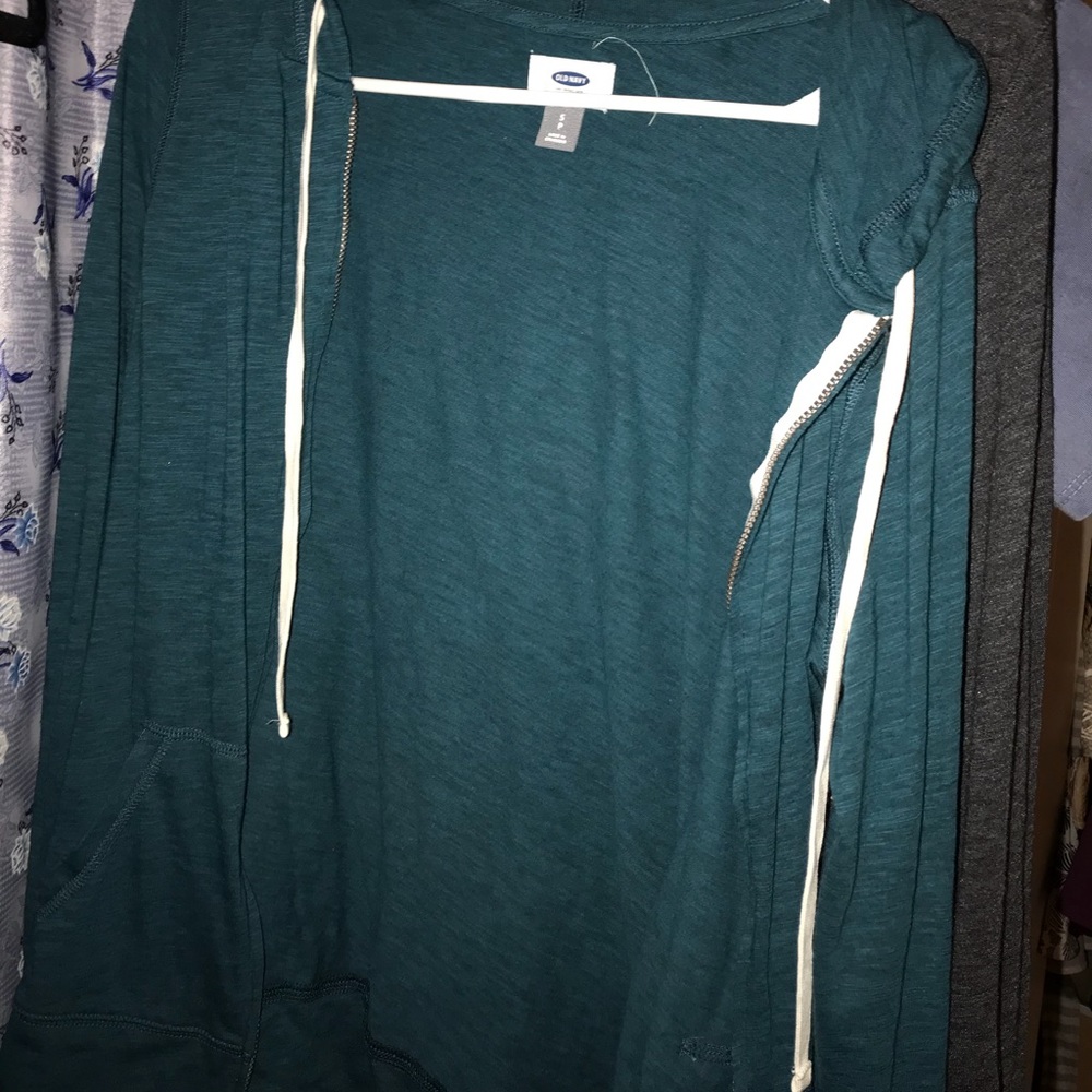 Old Navy Zip up Blue Sweater Small