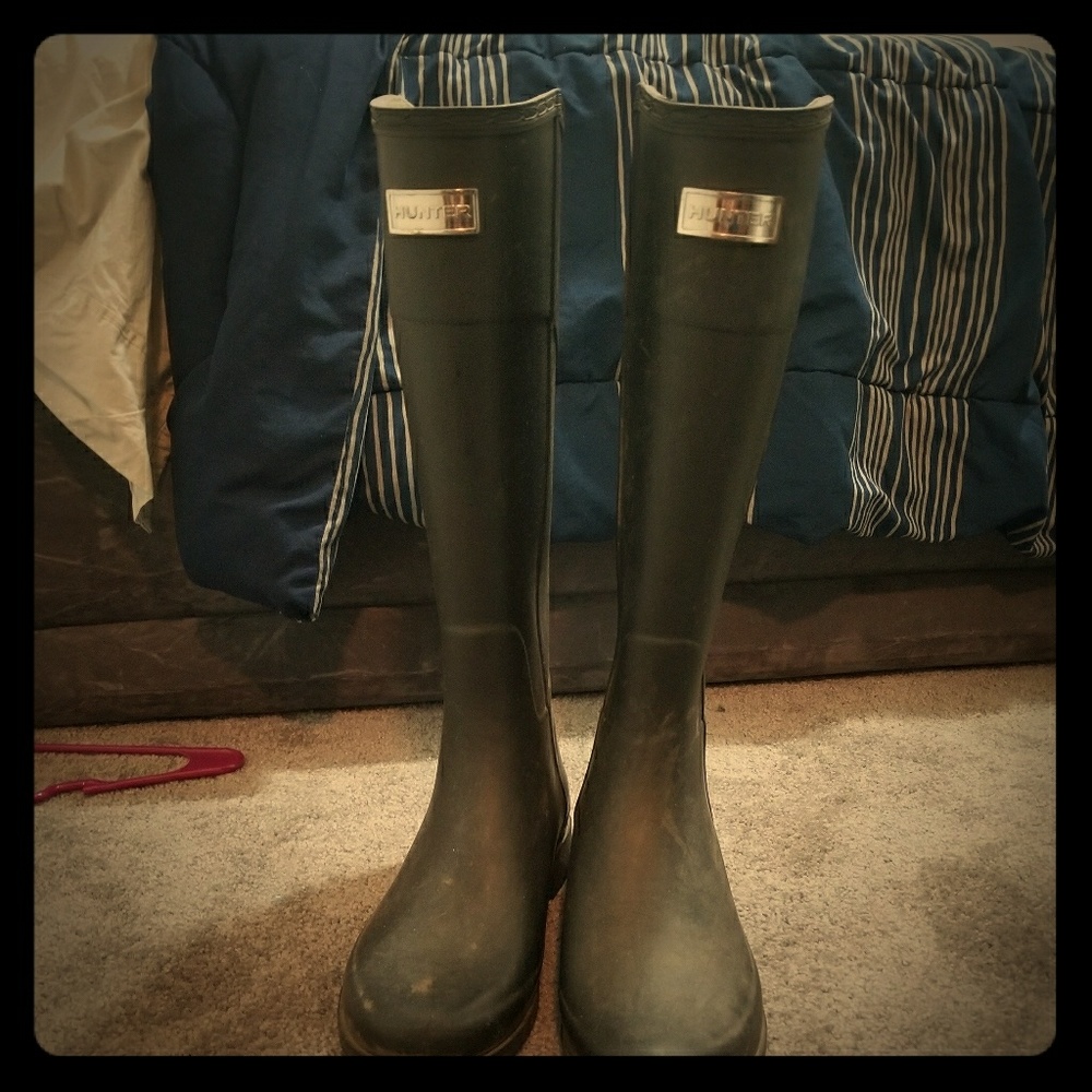 Hunter rain boots