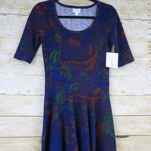 🚨 NWT LuLaRoe Nicole New Dress Size XS