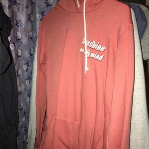 Sunshine on my mind peach sweated from cotton on