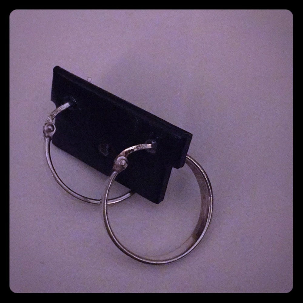 Sterling Silver Hoop Earrings