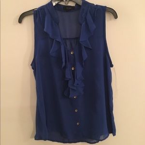 Royal blue top