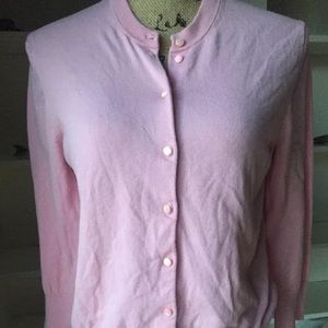 J Crew Pink Cardigan