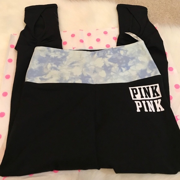 NWT PINK by VS powder blue mock neck & legging set - Picture 5 of 8