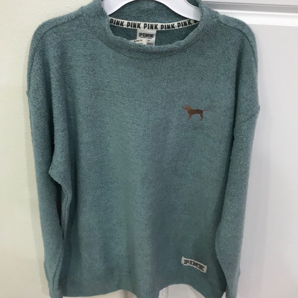 NWT PINK by VS powder blue mock neck & legging set - Picture 3 of 8