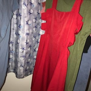 Brand New Red Forever 21 Dress