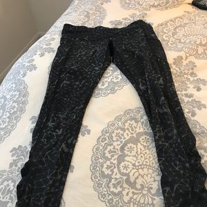 Lululemon full length running tights