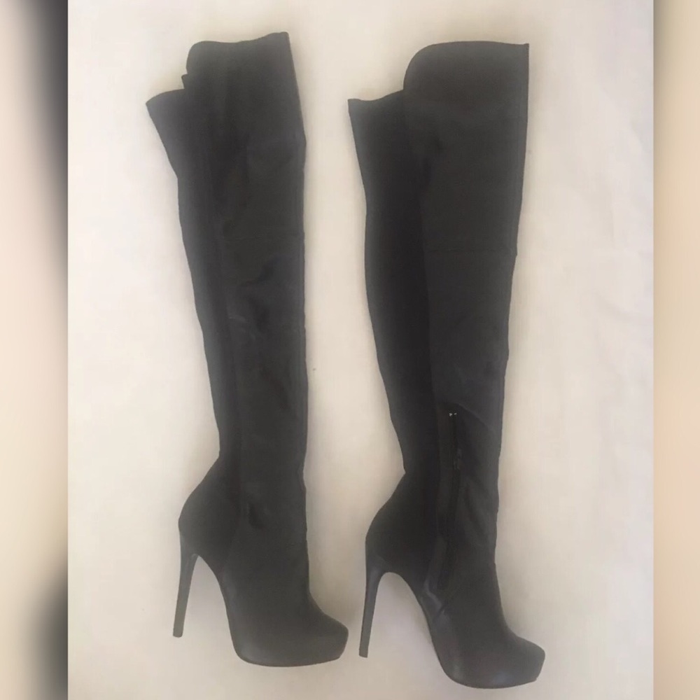 Forever 21 Over The Knee Thigh High Heels 5”