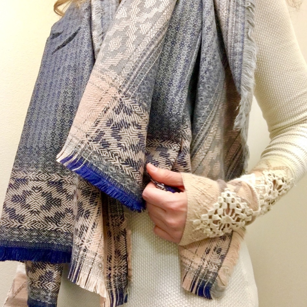 Super Soft Blanket Scarf - Picture 3 of 4