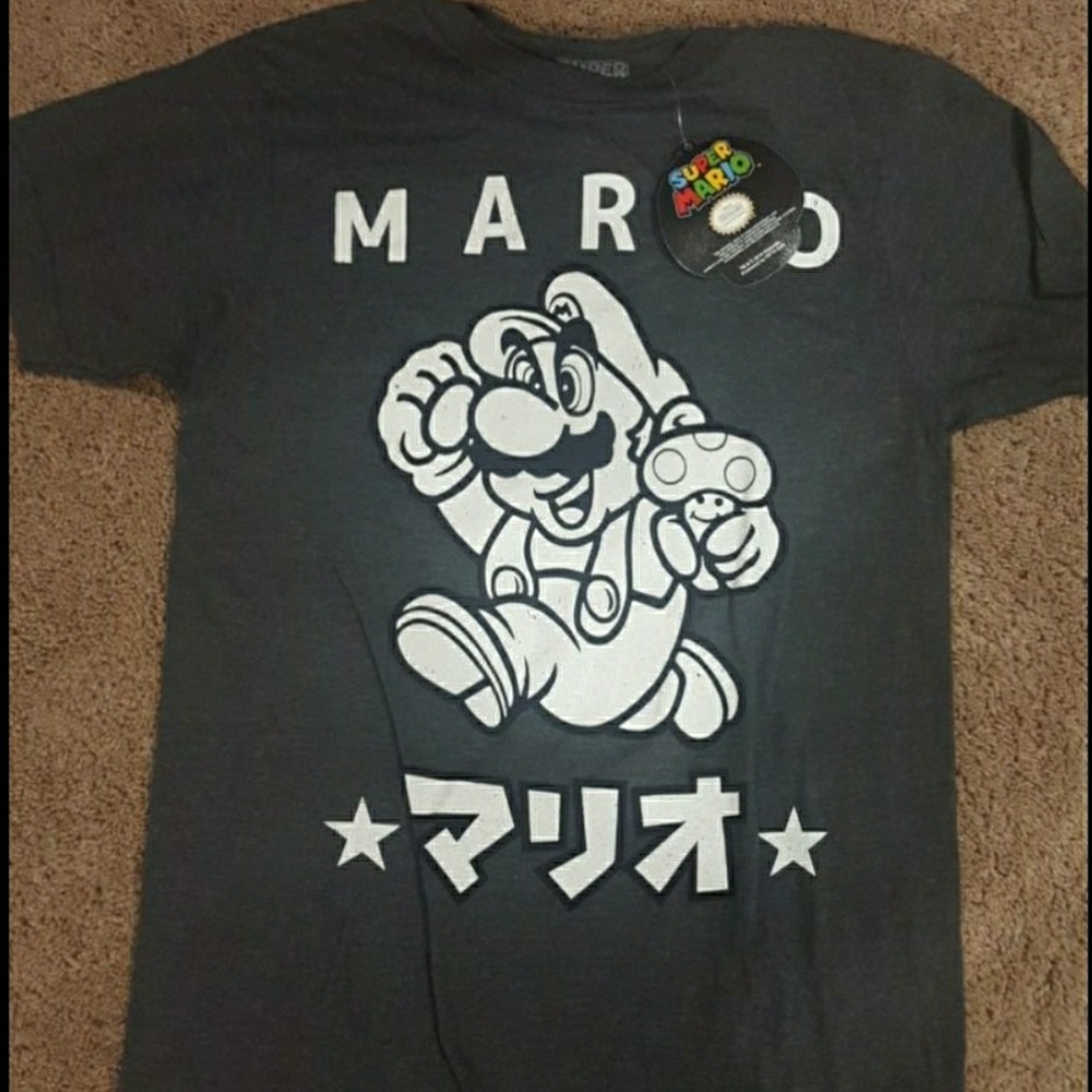 Official licensed Mario T-shirt