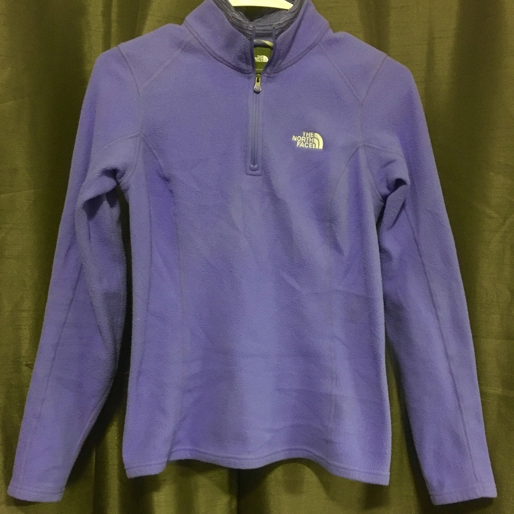 EUC The North Face Glacier fleece quarter zip