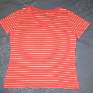 It’s a Kim Rogers 100% cotton made in Jordan.